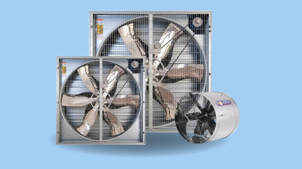 انواع هواکش صنعتی